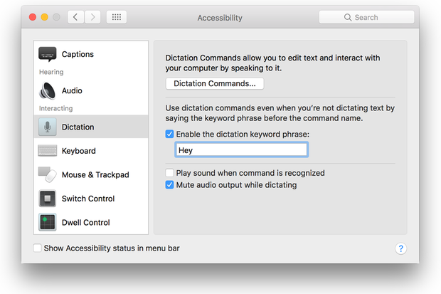 speak to text for mac